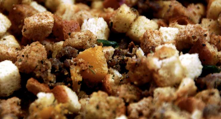 Store Bought Stuffing Turned Homemade