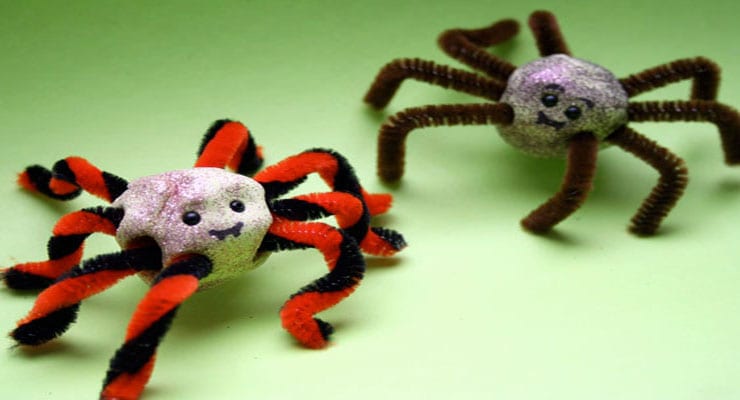 Sweet Spider Craft Project