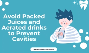 Packed juices and aerated drinks, cavities, prevention